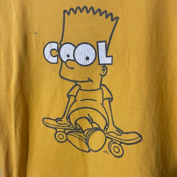 Retro Bart Simpson Ringer Tee - Picture 4 of 5